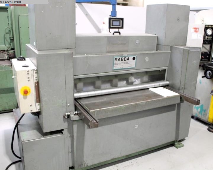 used Metal Processing Plate Shear - Hydraulic RABBA HS 16/1250
