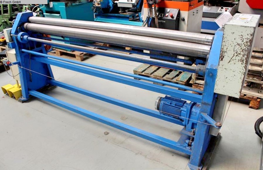 used Metal Processing Rolls bending machine - 3 Rolls HESSE MSM 2030 x 1,0