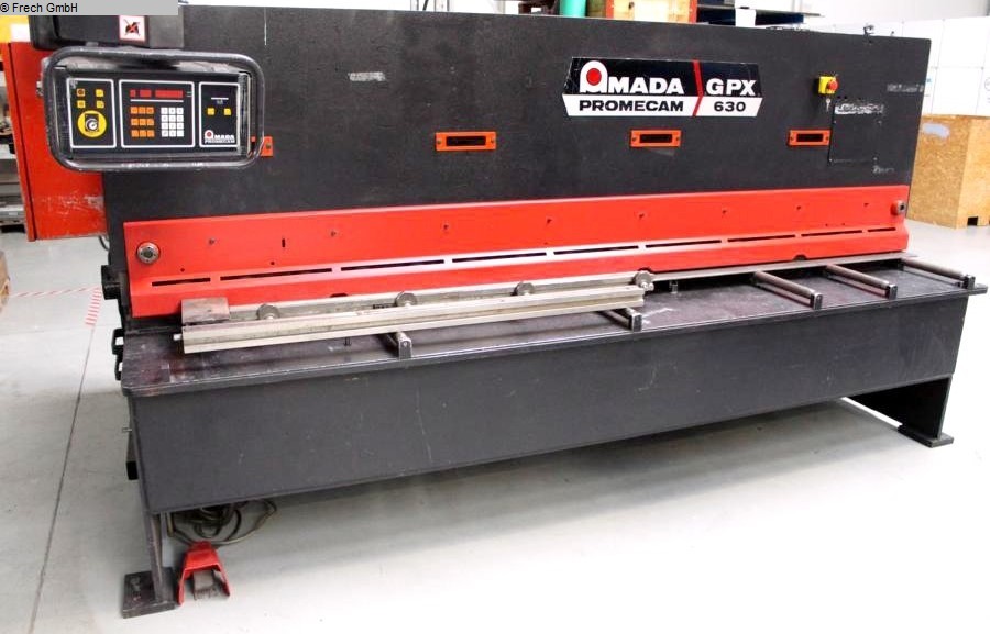 gebrauchte Metallbearbeitungsmaschinen Tafelschere - hydraulisch AMADA GPX 630
