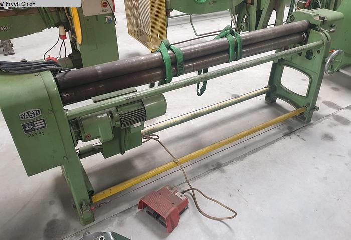 used Sheet metal working / shaeres / bending Rolls bending machine - 3 Rolls FASTI 104-20-1,25