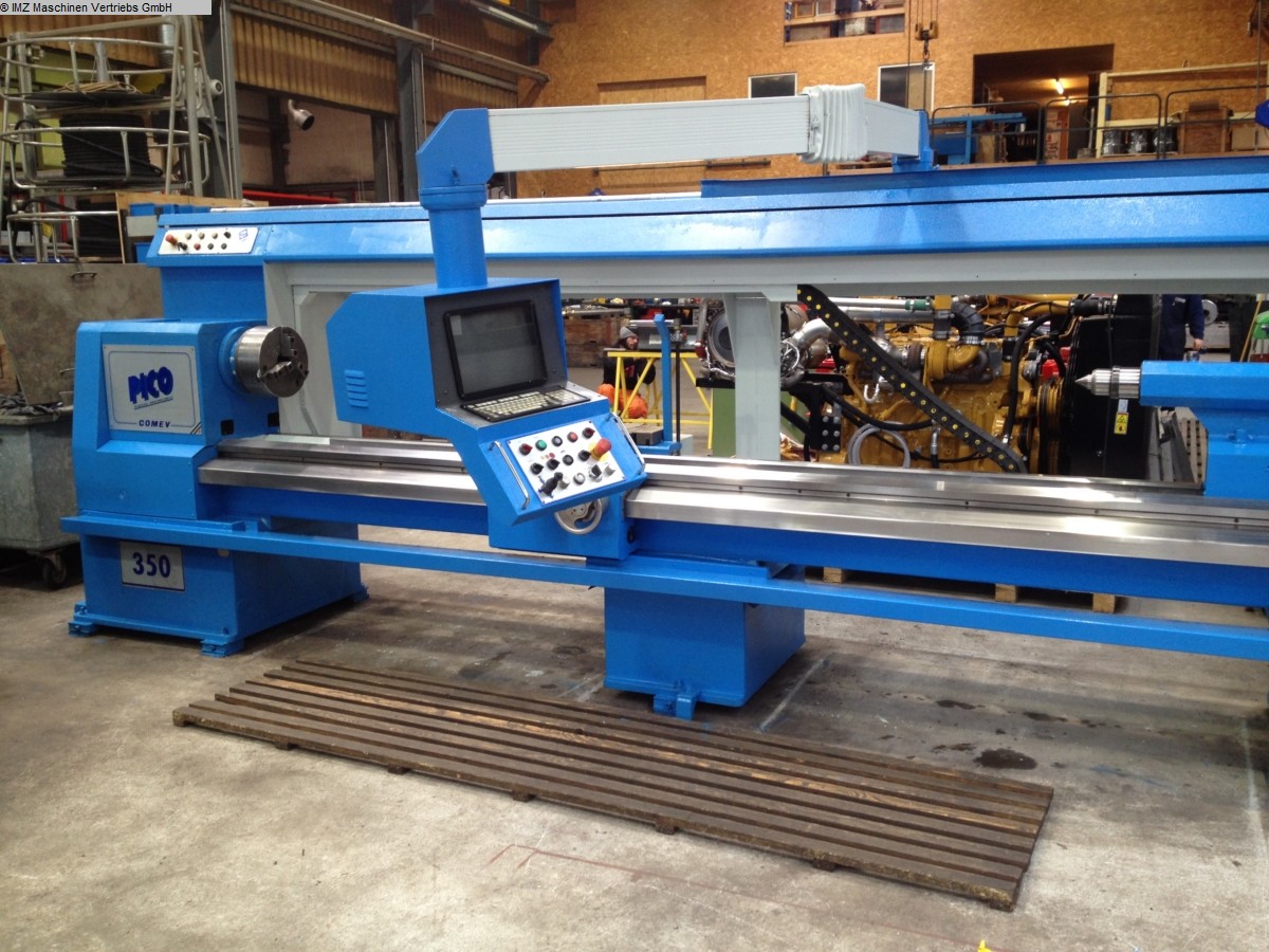 used Lathe -  cycle-controlled COMEV CM 350 x 4000