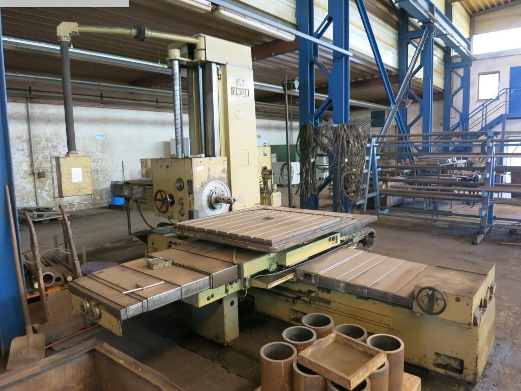 used Boring mills / Machining Centers / Drilling machines Table Type Boring and Milling Machine UNION BFT 90/3-1