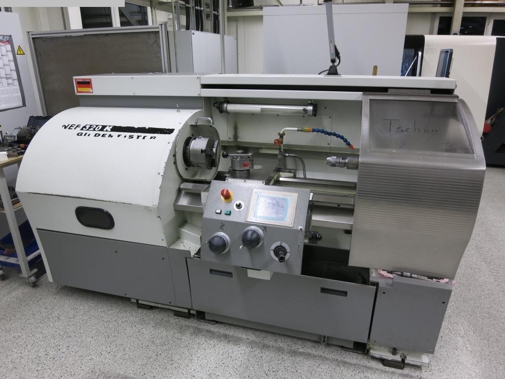 gebrauchte Drehmaschinen Drehmaschine - zyklengesteuert GILDEMEISTER NEF 320 K gebrauchte Drehmaschinen Drehmaschine - zyklengesteuert GILDEMEISTER NEF 320 K