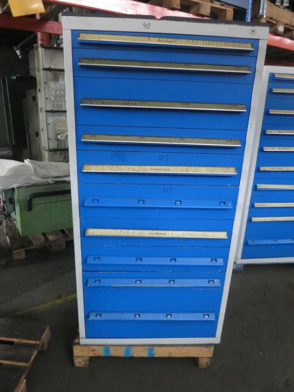 used Machines available immediately Drawer cabinets Lista 10 Schubladen