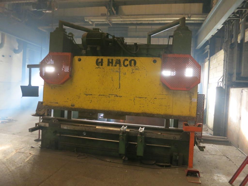 used Machines available immediately Hydr. pressbrake HACO PPES 40400
