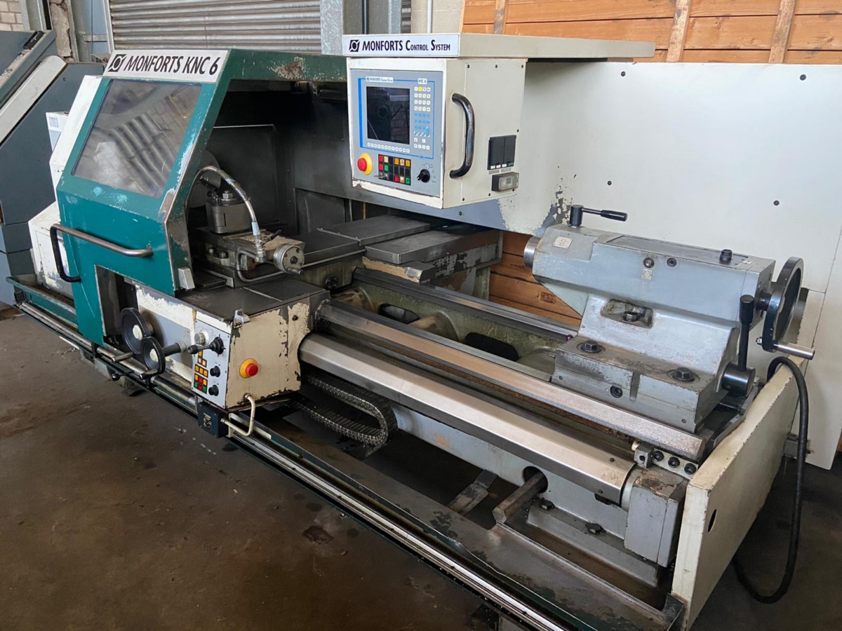 used Machines available immediately Lathe -  cycle-controlled MONFORTS KNC 6-2000
