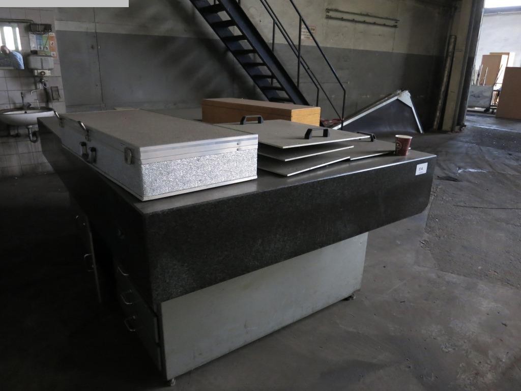 used Machines available immediately Measuring Plate Naturhartgestein DIN 876