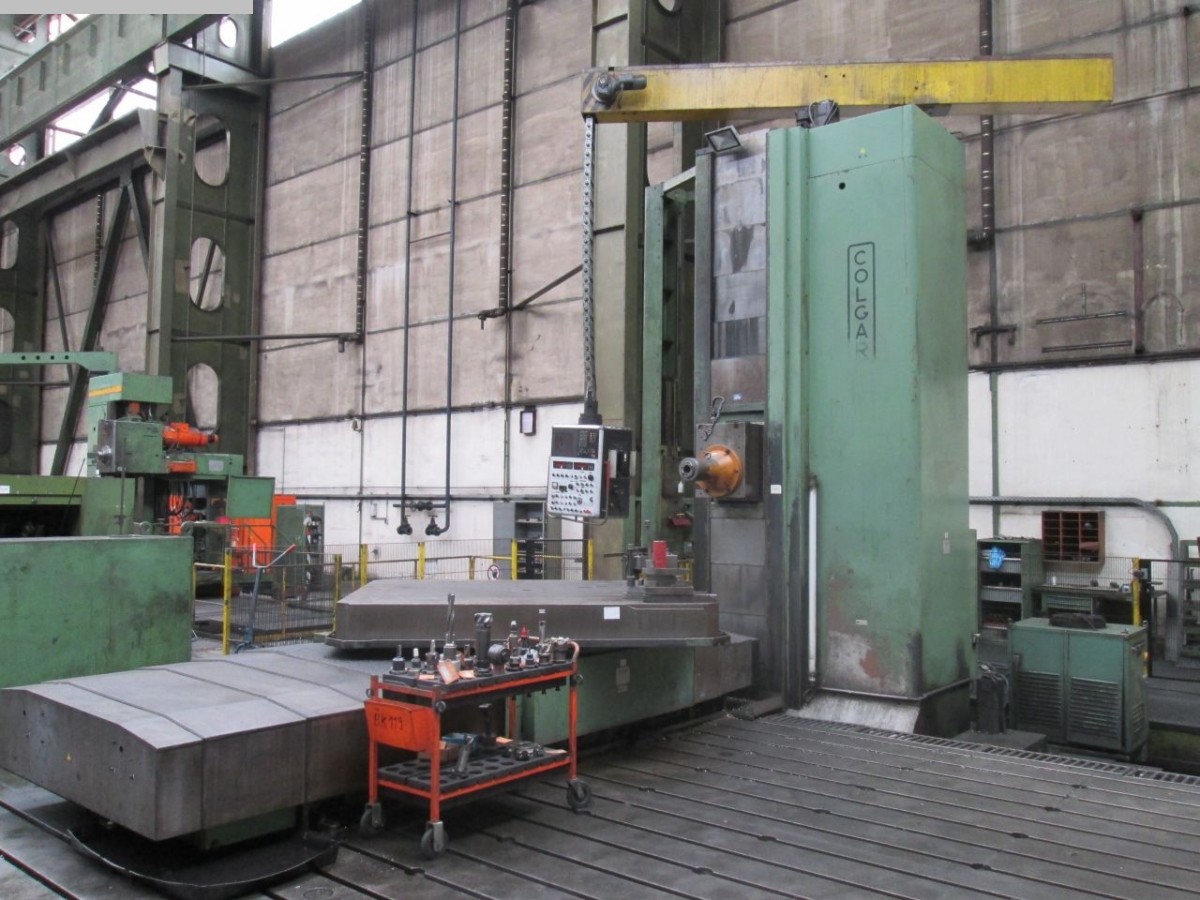 used Machines available immediately Ram-Type Floor Boring and Milling M/C COLGAR FRAL 50