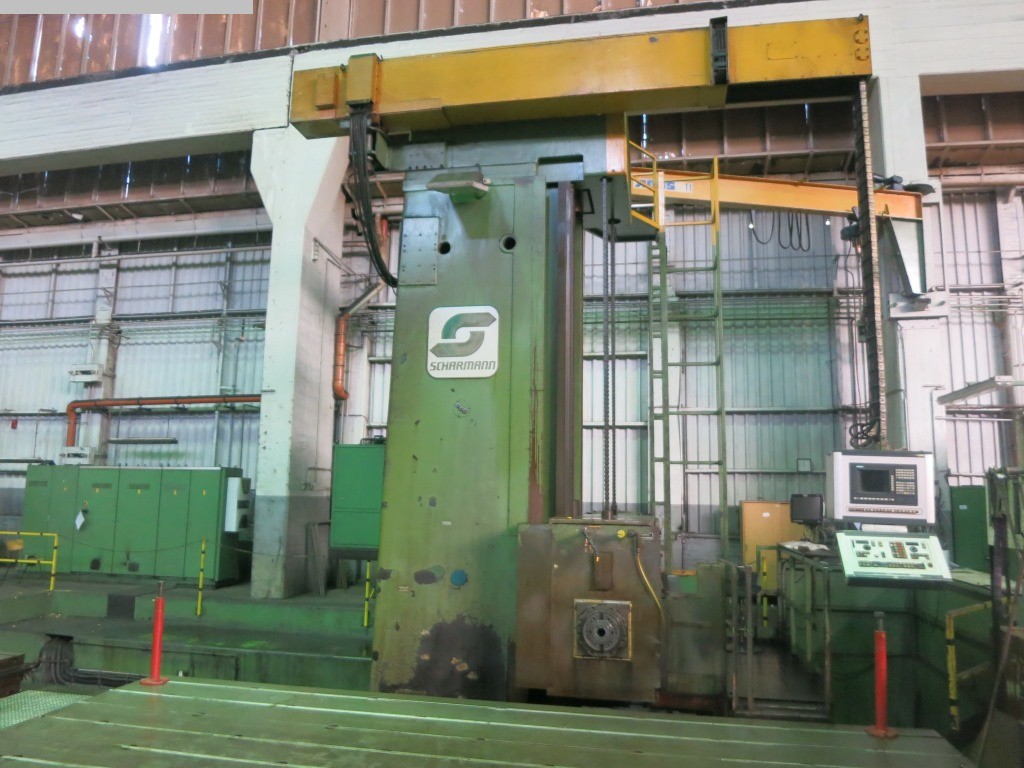 used Machines available immediately Ram-Type Floor Boring and Milling M/C SCHARMANN Heavycut