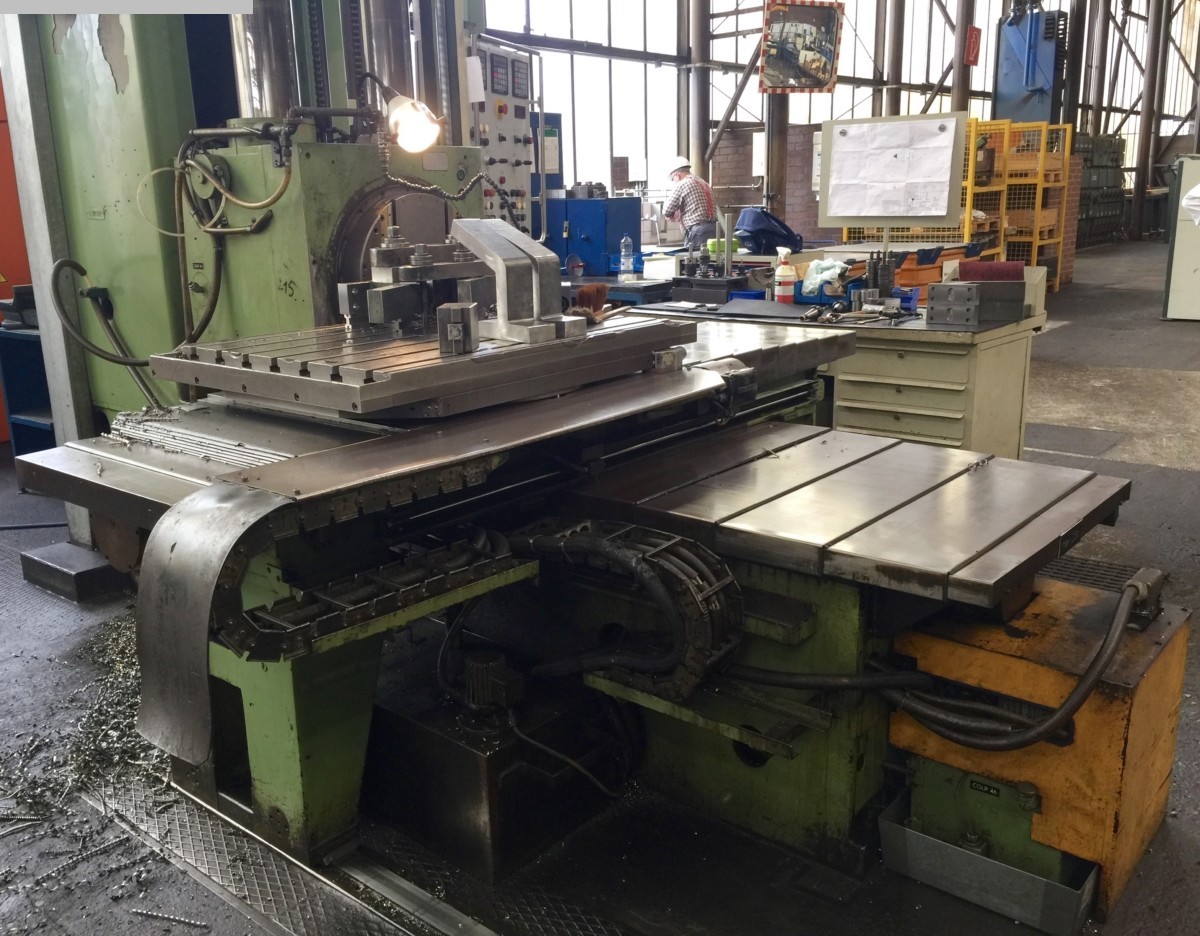 used Machines available immediately Table Type Boring and Milling Machine SCHARMANN FB 80