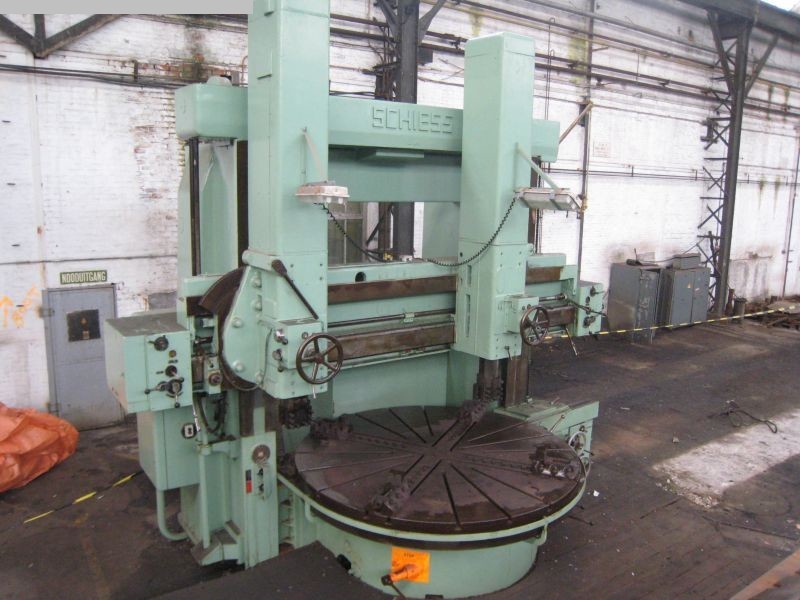used Machines available immediately Vertical Turret Lathe - Double Column SCHIESS KZ 250