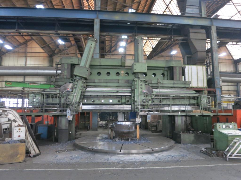 used Machines available immediately Vertical Turret Lathe - Double Column WMW- NILES DKZ6300-2500 B