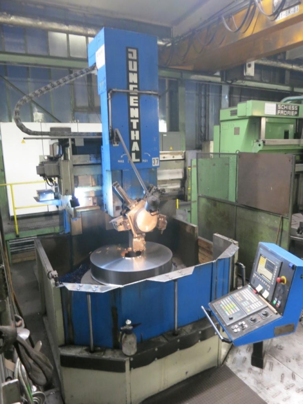 used Machines available immediately Vertical Turret Lathe - Single Column JUNGENTHAL 