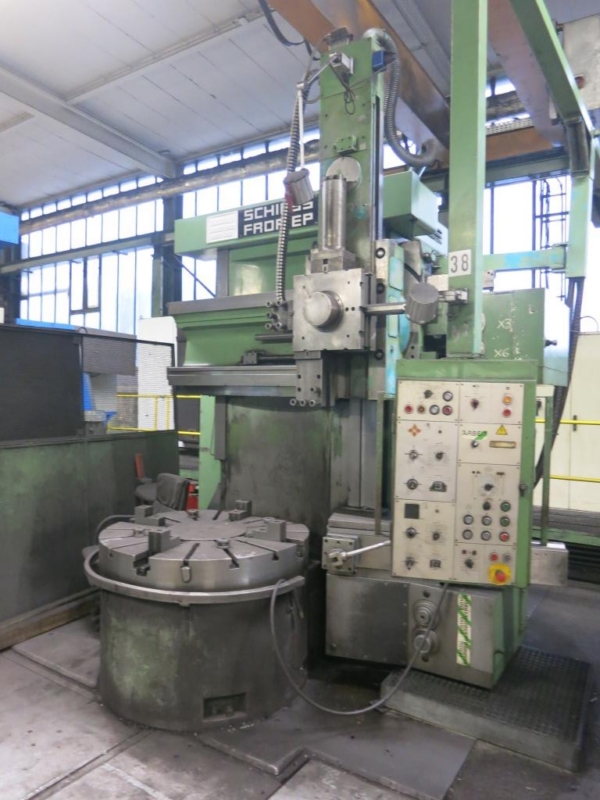 used Machines available immediately Vertical Turret Lathe - Single Column SCHIESS- FRORIEP 16KE125