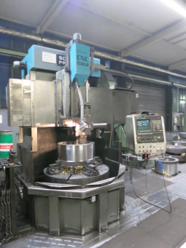 used Machines available immediately Vertical Turret Lathe - Single Column SCHIESS- FRORIEP 
