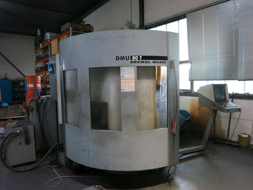used Machines available immediately milling machining centers - universal DECKEL-MAHO DMU 80 T