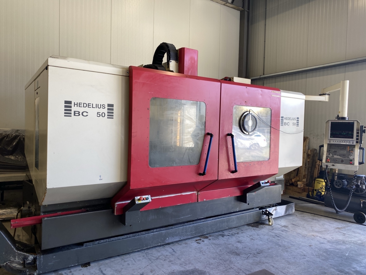 used Machines available immediately milling machining centers - vertical HEDELIUS BC 50-2100