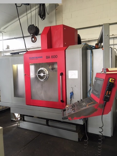 used Machines available immediately milling machining centers - vertical KUNZMANN BA600