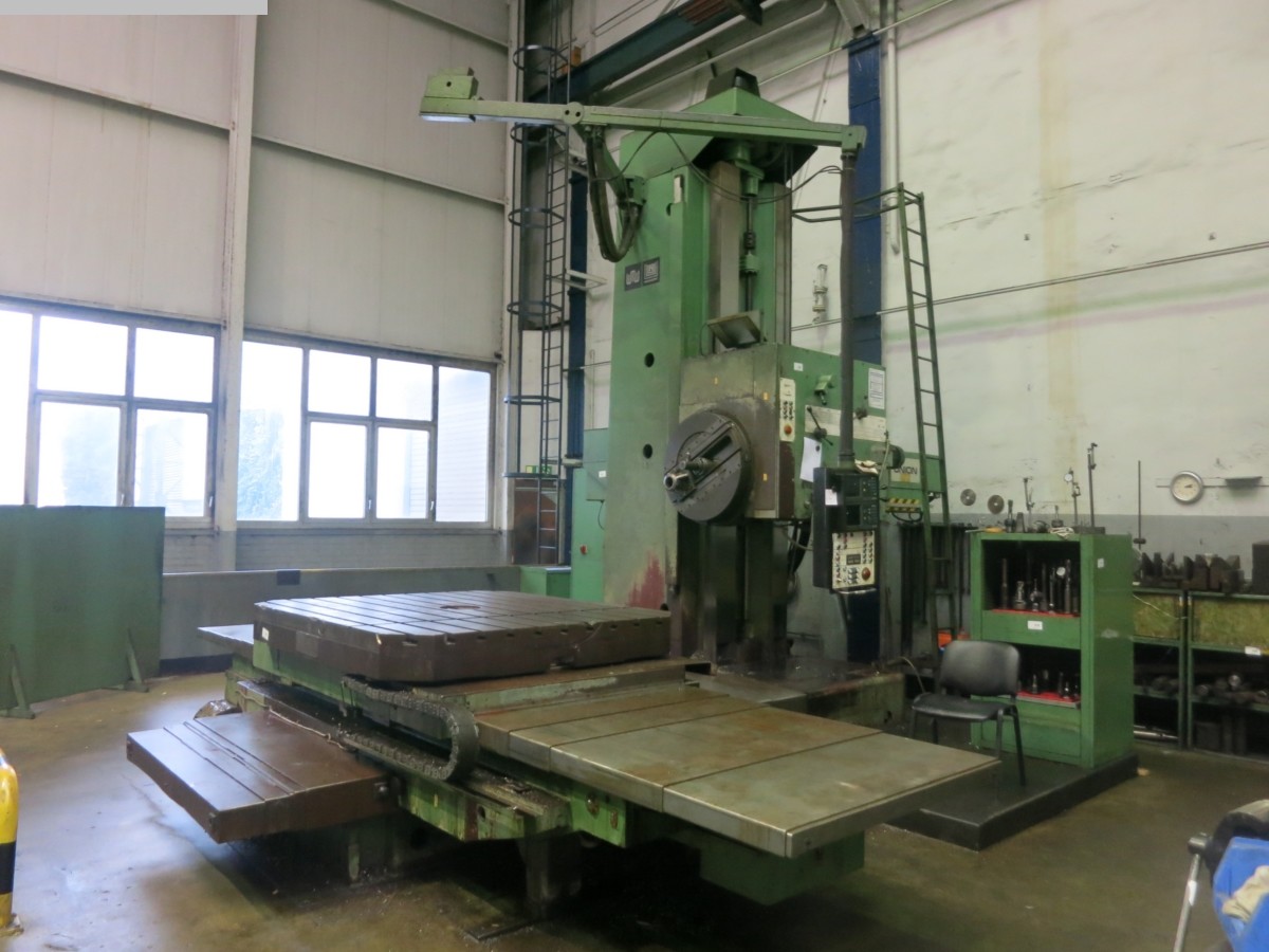 used forging attachments Table Type Boring and Milling Machine UNION BFT 130/6