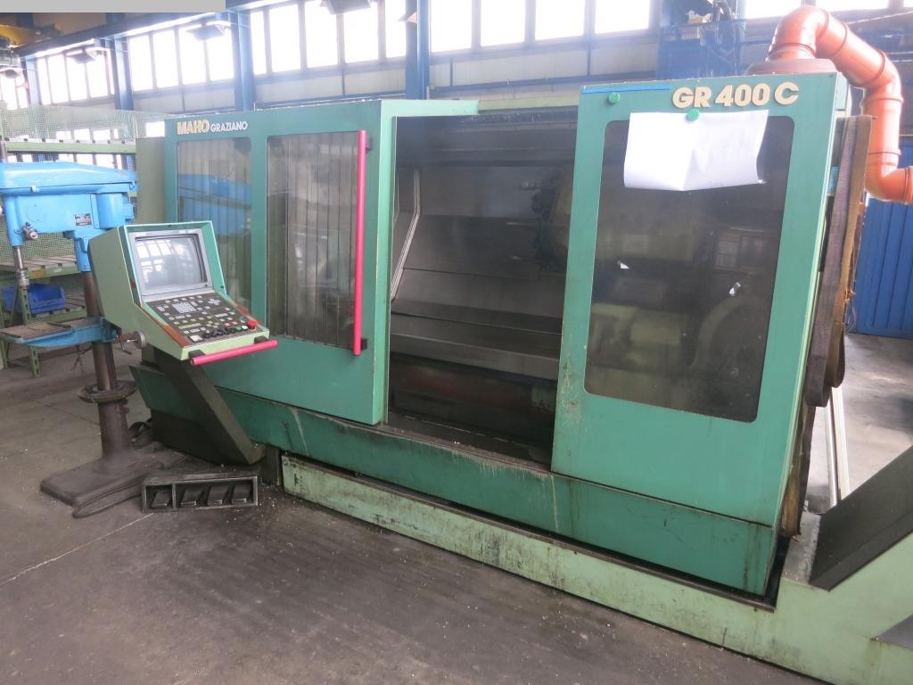 used  CNC Lathe - Inclined Bed Type MAHO-GRAZIANO GR 400 C