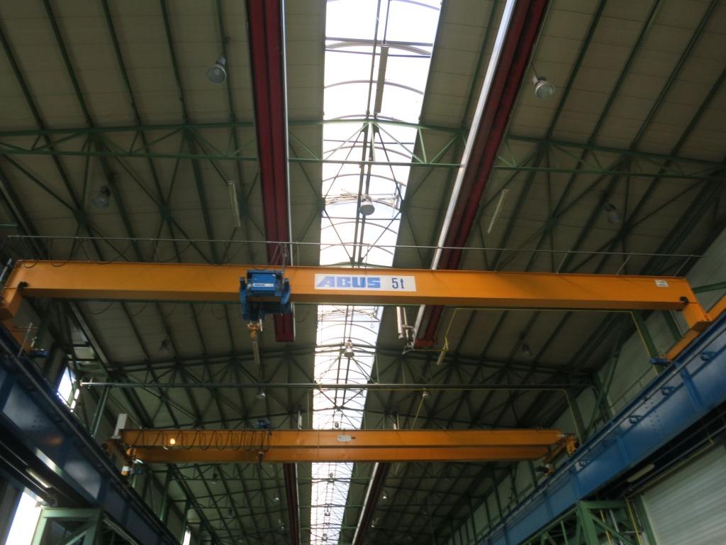 gebrauchte Maschinen sofort verfügbar Brückenlaufkran - Einträger ABUS 5 Tonnen
