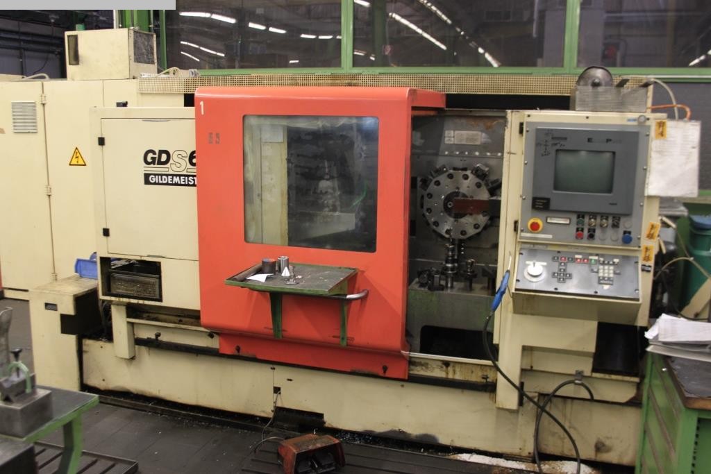 gebrauchte Maschinen sofort verfügbar CNC Drehmaschine GILDEMEISTER GDS 65