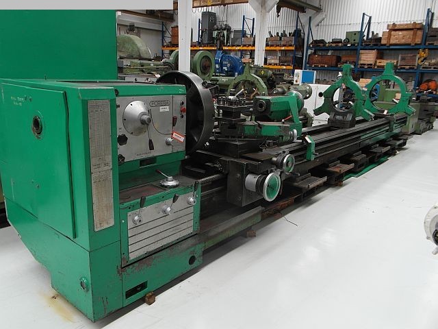 gebrauchte Maschinen sofort verfügbar Leit- und Zugspindeldrehmaschine POREBA TPK 90