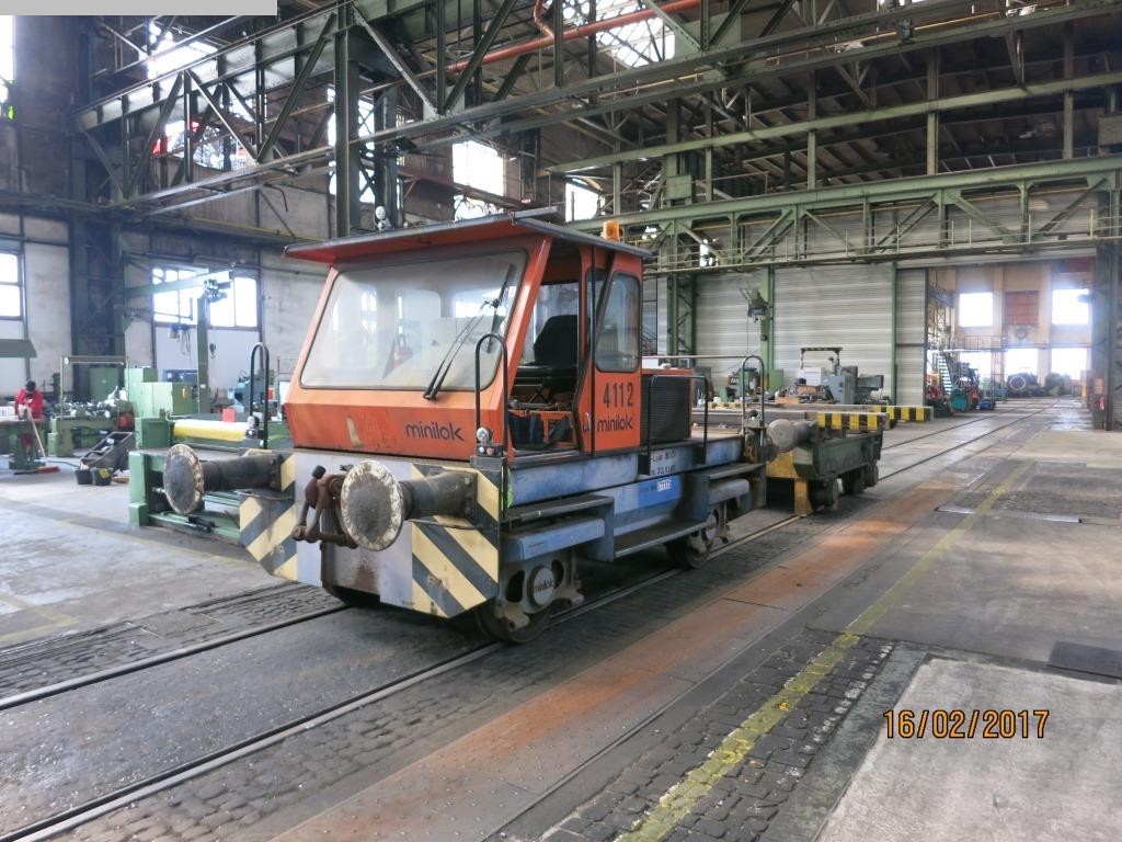gebrauchte Maschinen sofort verfügbar Lokomotive - Diesel Minilok DH 60