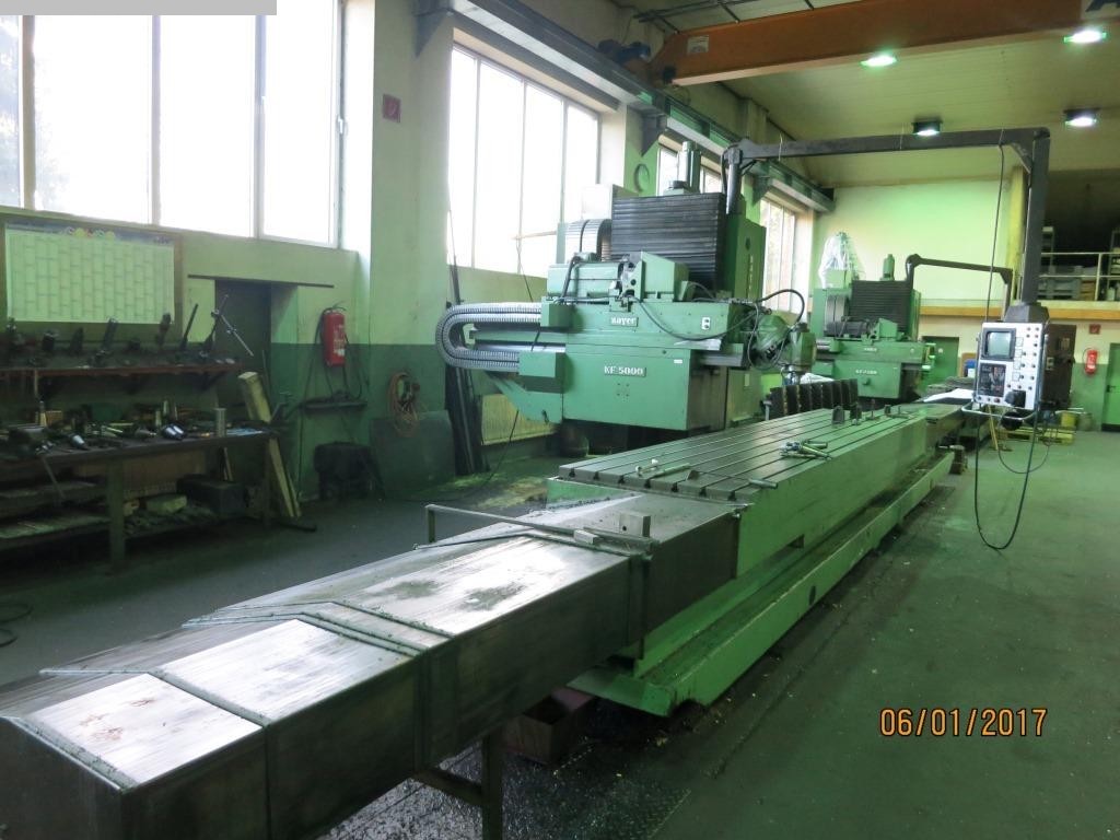 used Metal Processing Bed Type Milling Machine - Universal ZAYER KF5000CNC
