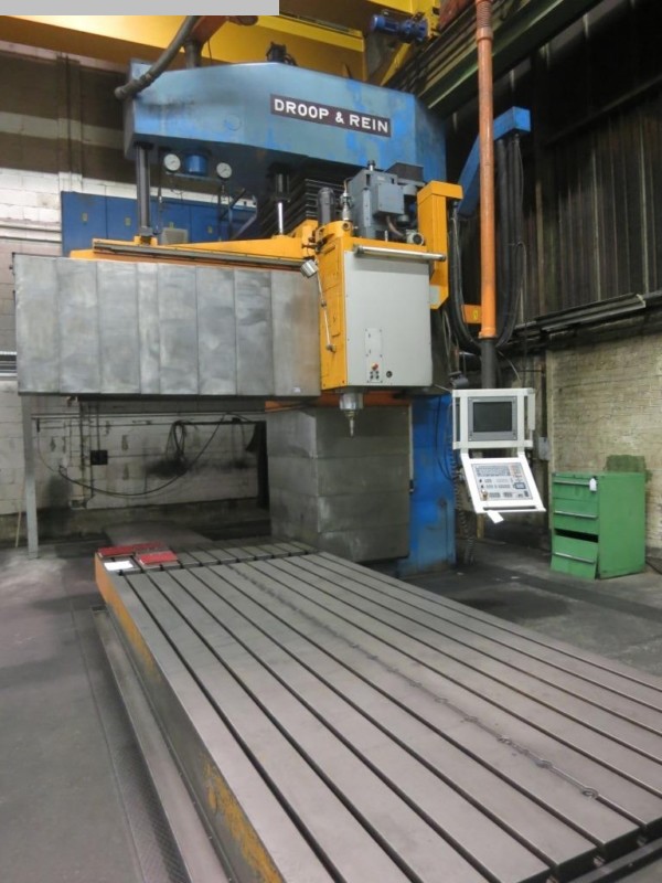 used Metal Processing Bed Type Milling Machine - Vertical DROOP & REIN LFAS2000Kc