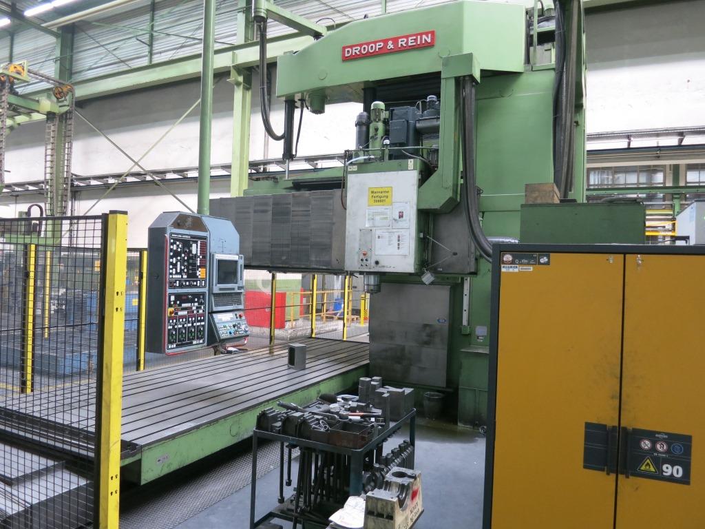 used Metal Processing Bed Type Milling Machine - Vertical DROOP & REIN LFAS2000L30ke