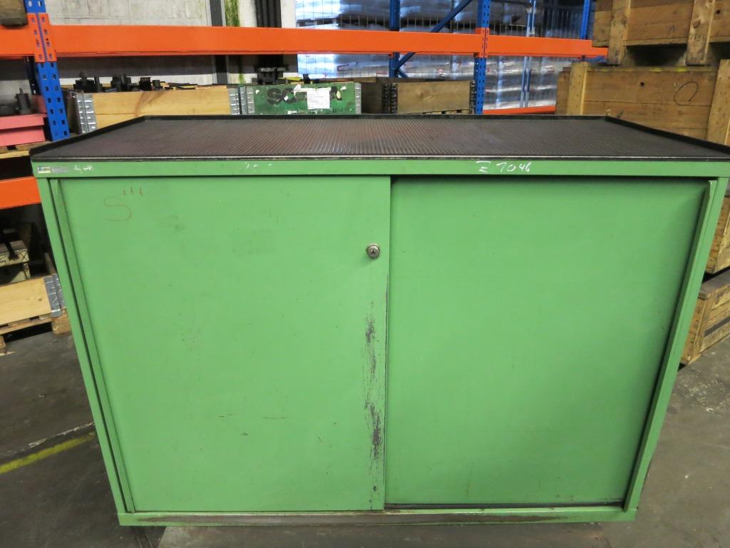 used Metal Processing Door cabinet Lista 7 Schubladen