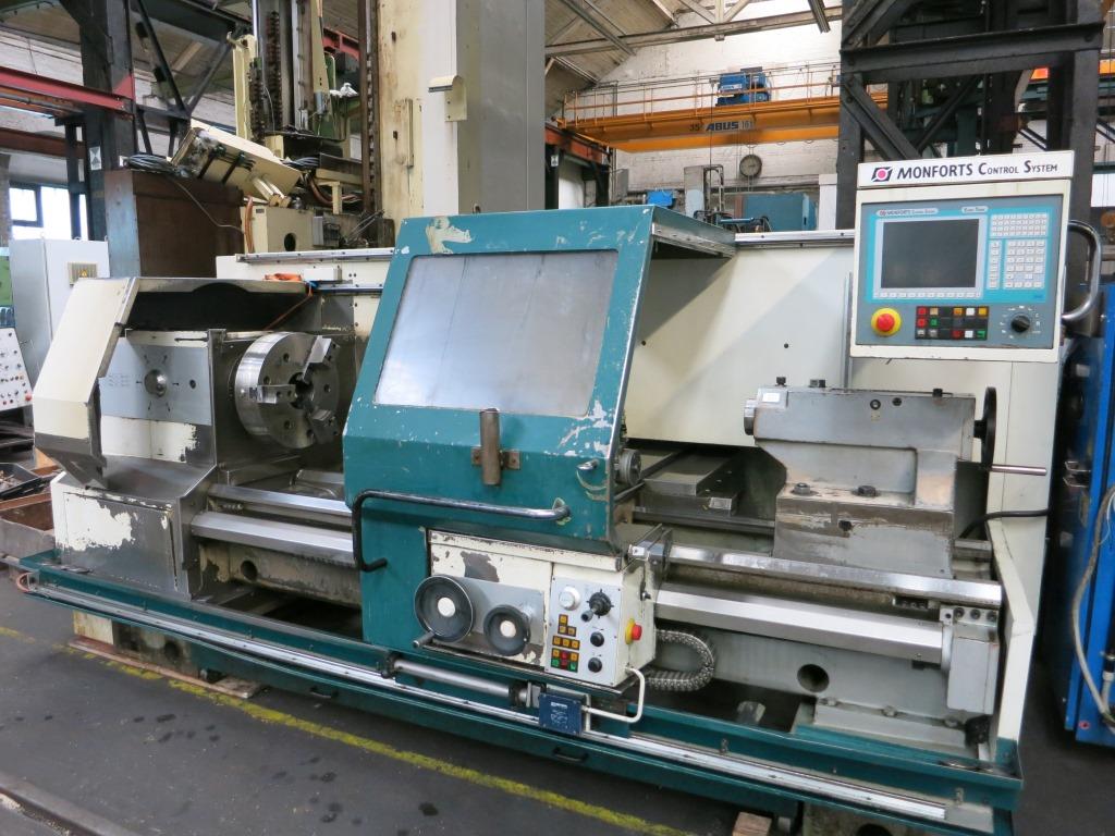 used Metal Processing Lathe -  cycle-controlled MONFORTS KNC 8 2000