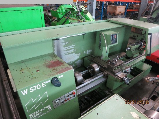 used Metal Processing Lathe -  cycle-controlled VOEST-ALPINE STEINEL W570 E/2