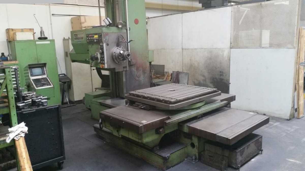 used Metal Processing Table Type Boring and Milling Machine TOS WH 10 NC