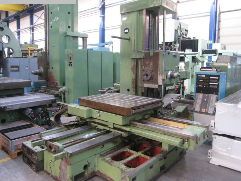 used Metal Processing Table Type Boring and Milling Machine WOTAN B105M