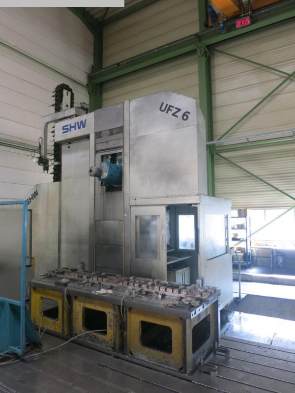 used Metal Processing Travelling column milling machine SHW UFZ 6 L