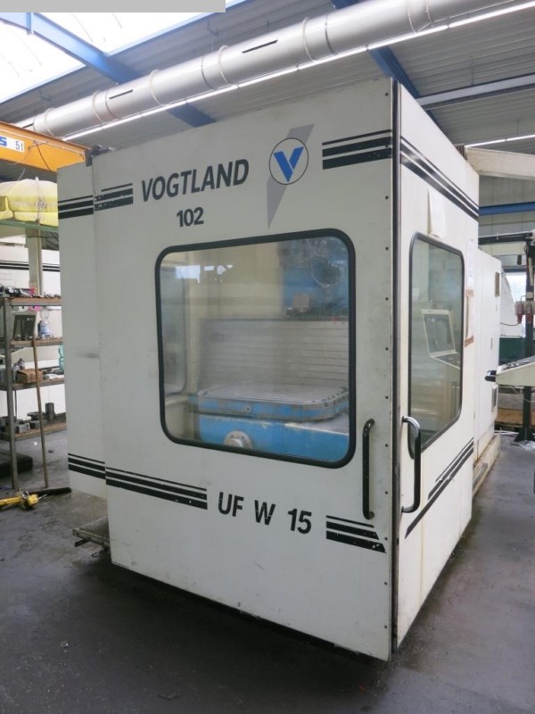 used Metal Processing Universal Milling and Boring Machine VOGTLAND UFW 15
