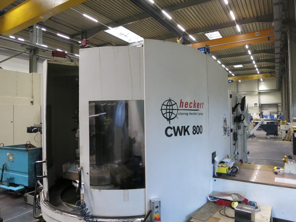 gebrauchte Metallbearbeitungsmaschinen Bearbeitungszentrum - Horizontal HECKERT CWK 800