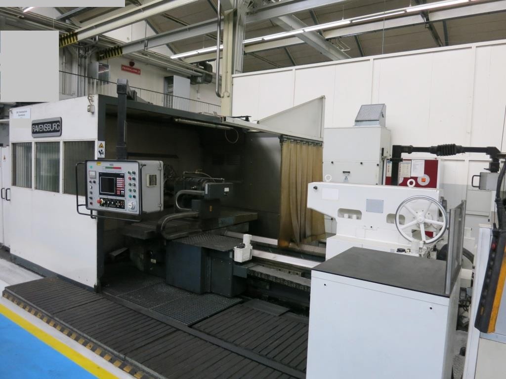 gebrauchte Metallbearbeitungsmaschinen CNC Drehmaschine RAVENSBURG K1M-900 CNC