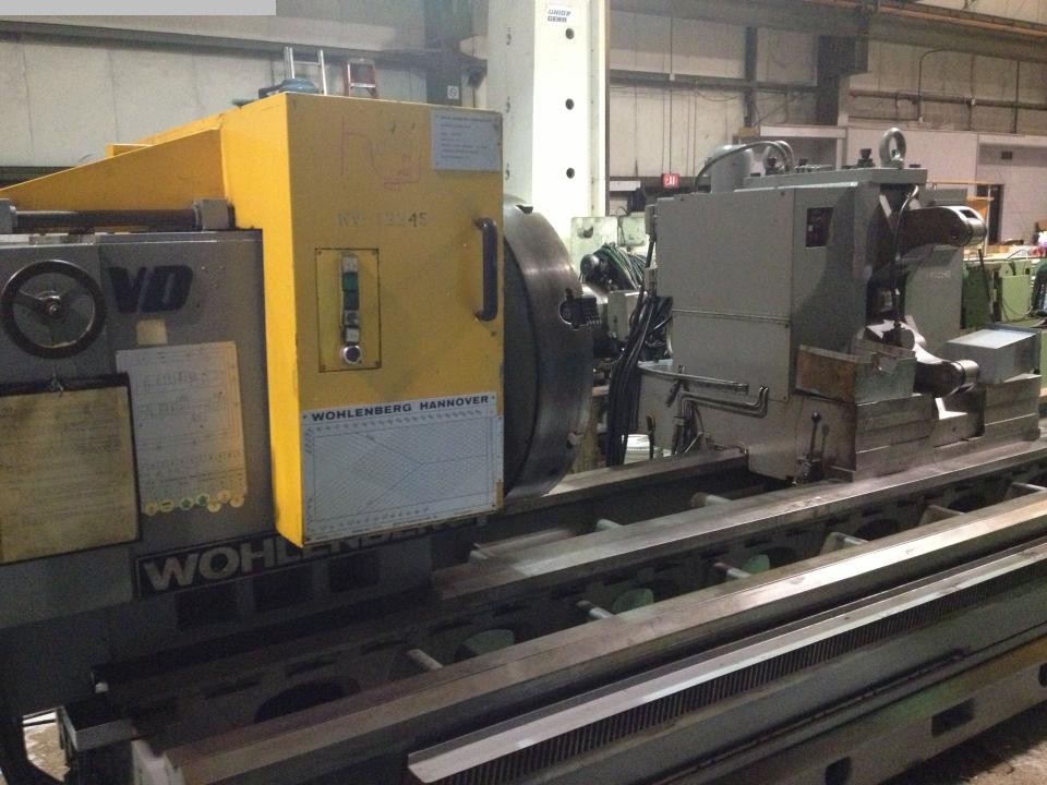 gebrauchte Metallbearbeitungsmaschinen CNC Drehmaschine WOHLENBERG PTI U1070 S111