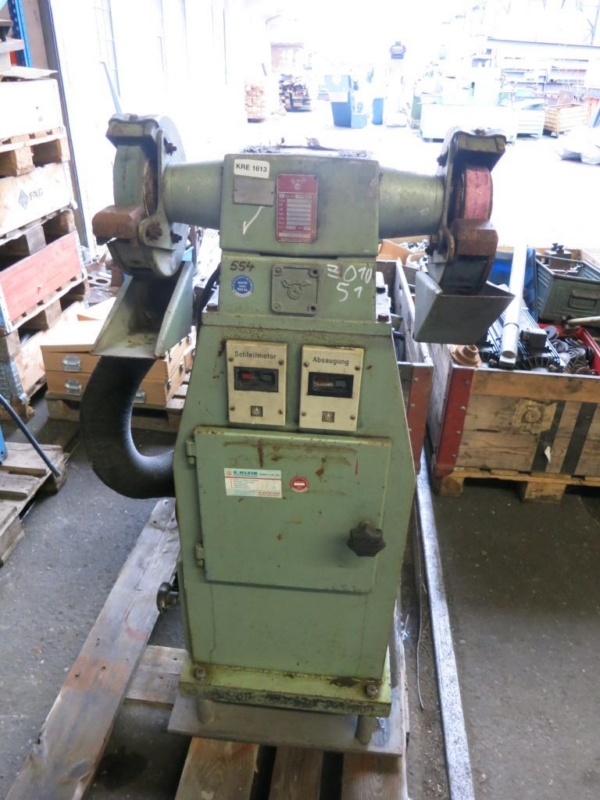 gebrauchte Metallbearbeitungsmaschinen Doppelschleifbock REMA DS007/200A