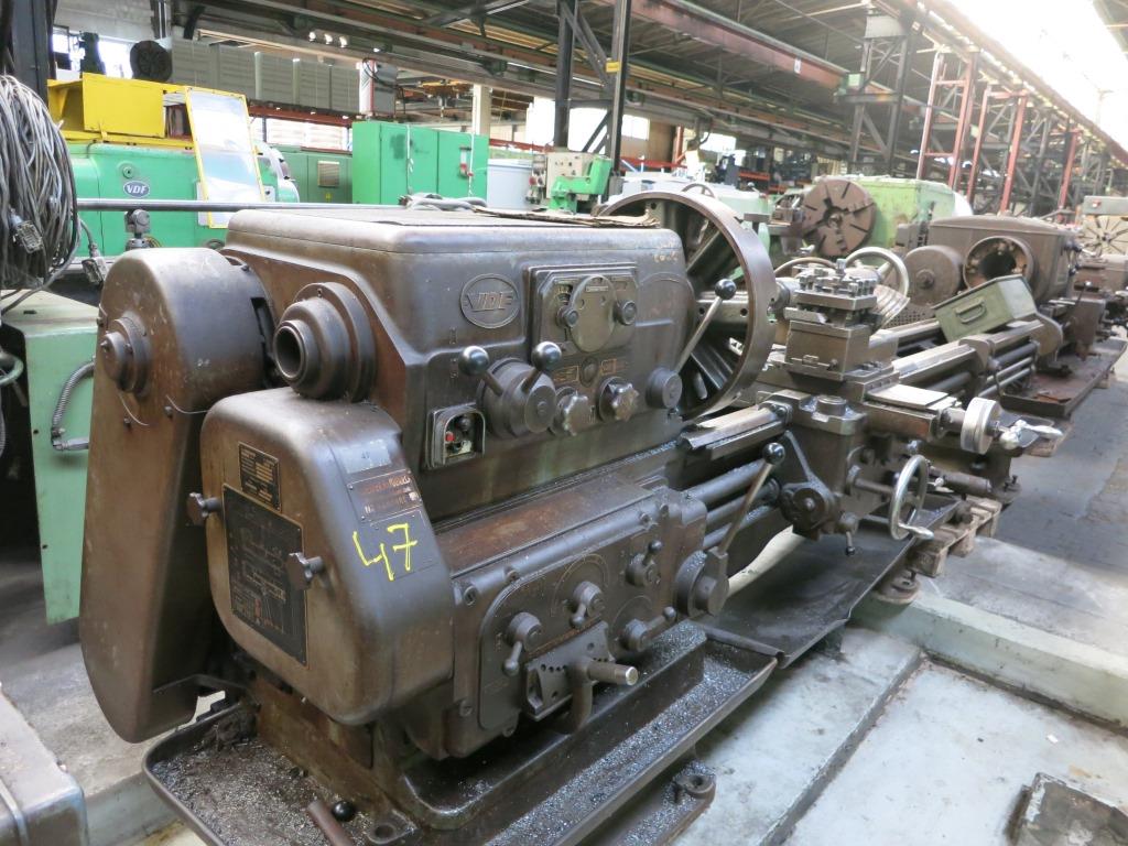 gebrauchte Metallbearbeitungsmaschinen Leit- und Zugspindeldrehmaschine HEIDENREICH & HARBECK V 3