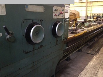 gebrauchte Metallbearbeitungsmaschinen Schwerdrehmaschine POREBA TCG 125/10m