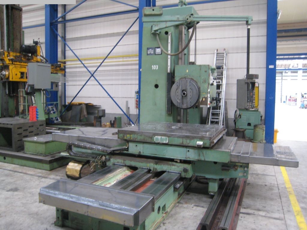 gebrauchte Metallbearbeitungsmaschinen Tischbohrwerk UNION BFT 110/5