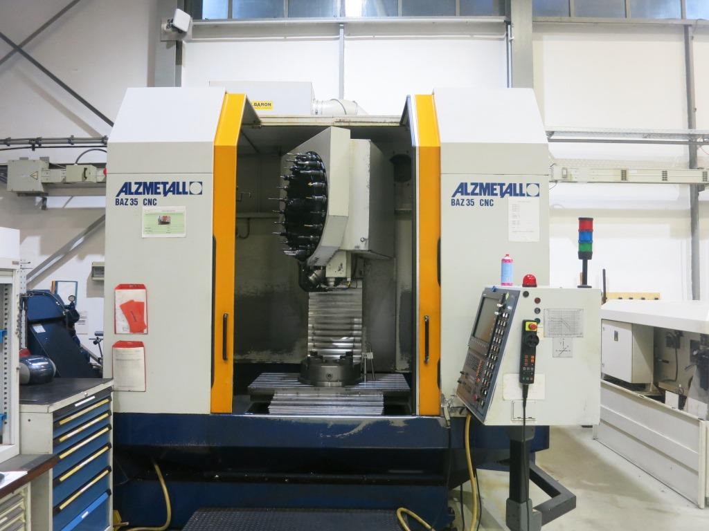 used Milling machines milling machining centers - vertical ALZMETALL BAZ 35 CNC