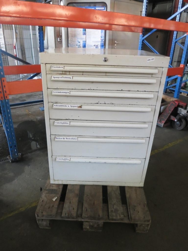 used Tools and industrial equipment Drawer cabinets Lista 7 Schubladen