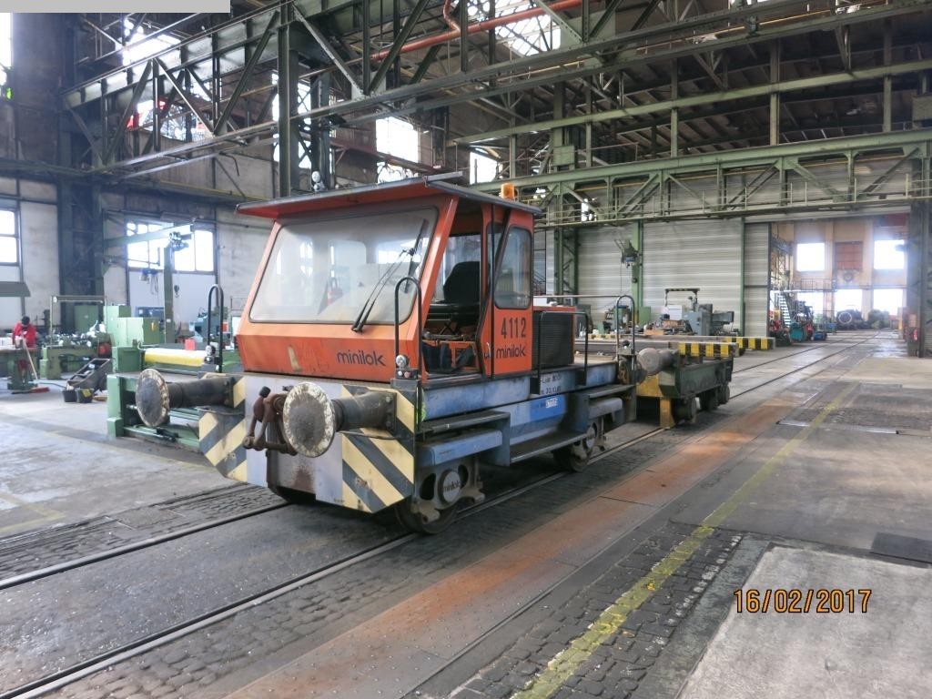 gebrauchte Transportfahrzeuge Lokomotive - Diesel Minilok DH 60 gebrauchte Transportfahrzeuge Lokomotive - Diesel Minilok DH 60