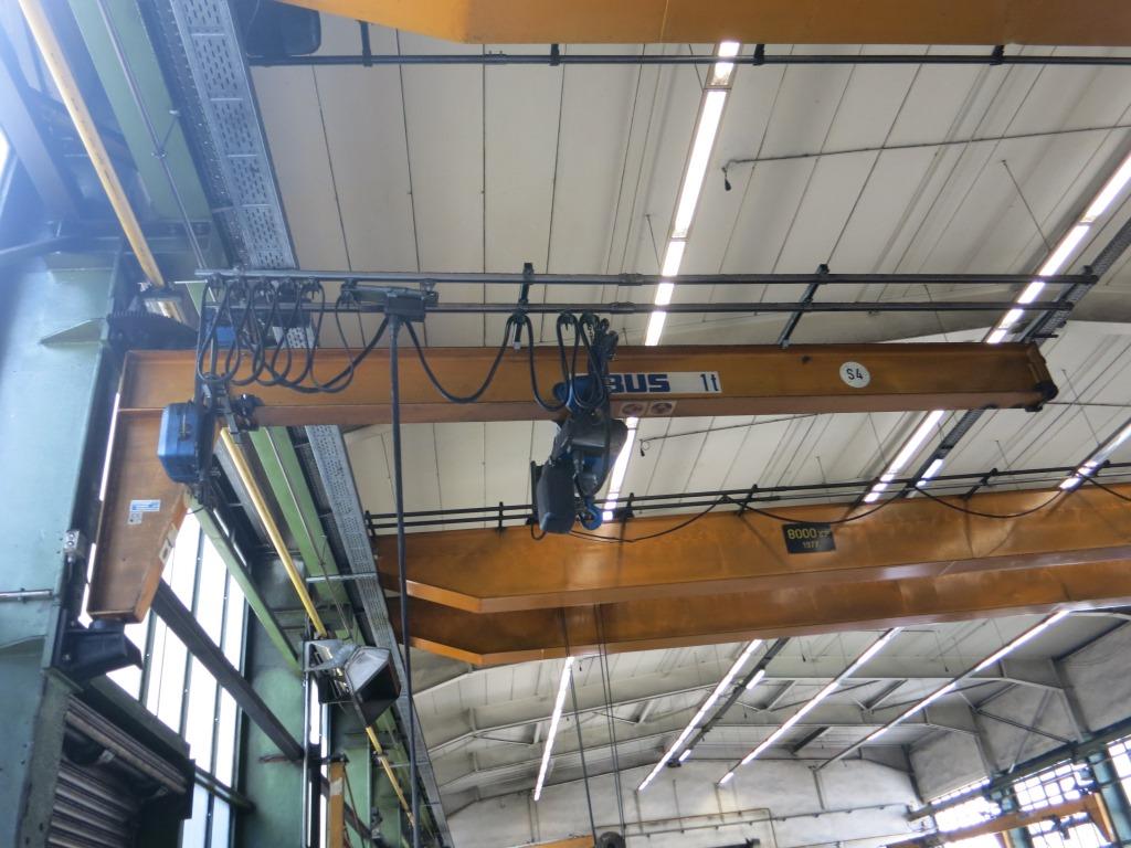 used  Wall slewing crane Abus 1000 kg