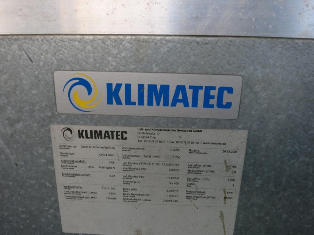 Chambre de climatisation d'occasion Klima Kabine